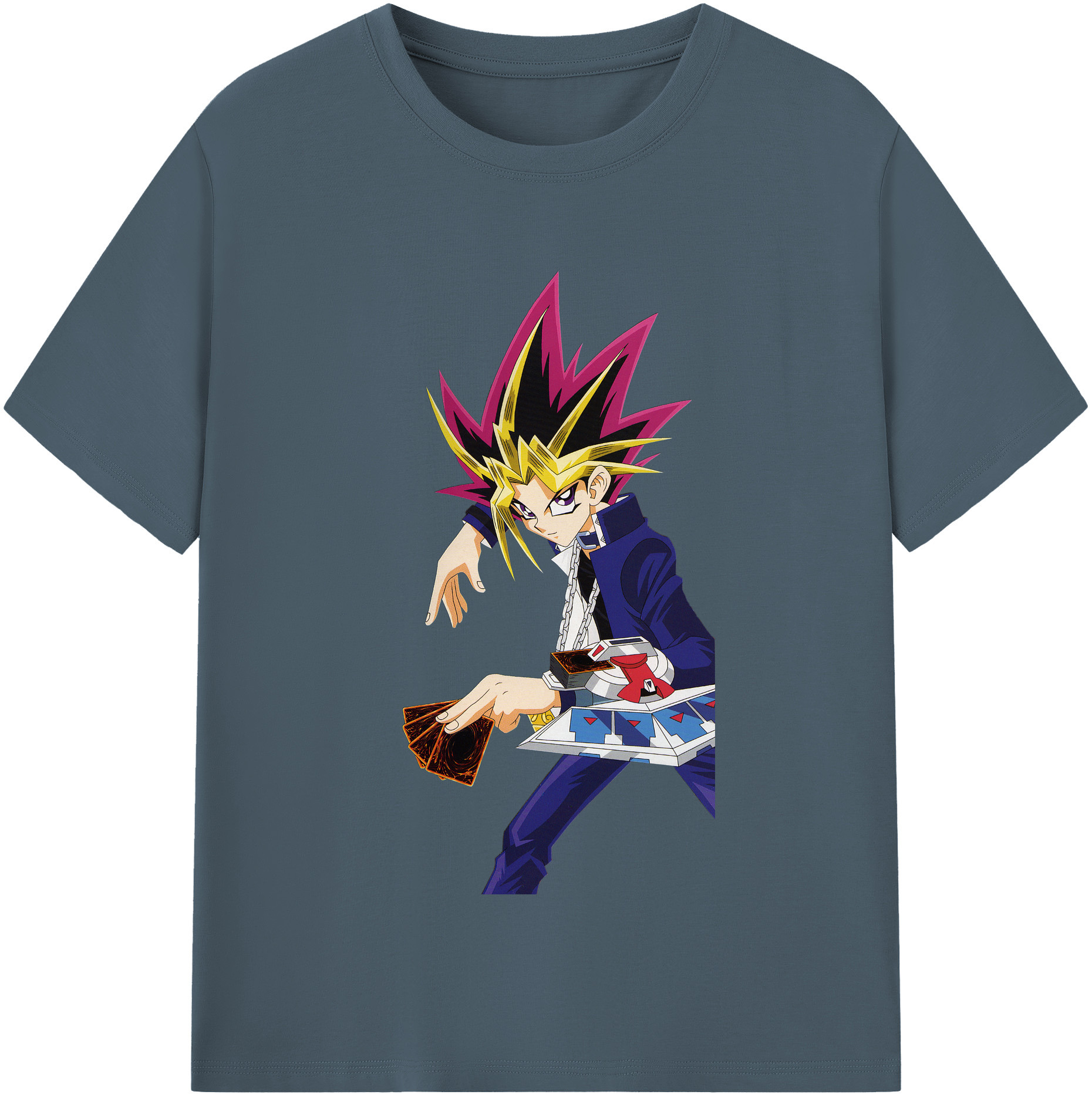 （画像用） 遊☆戯☆王 Yu-Gi-Oh! 綿100％半袖Tシャツ（フロントプリント）
